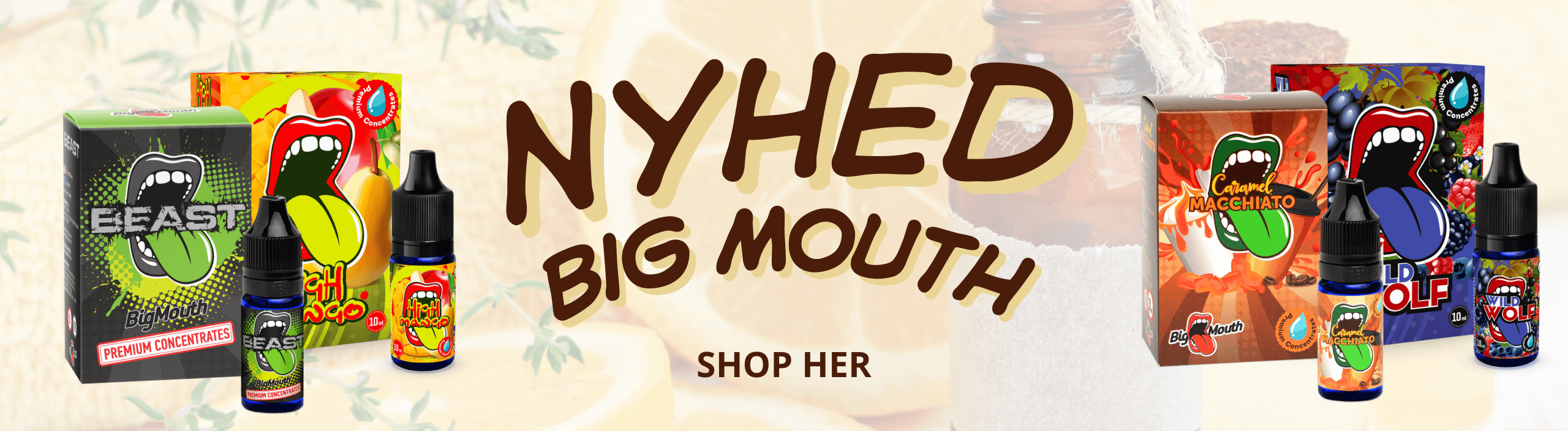 Nyhed hos DITMIX Big Mouth aroma