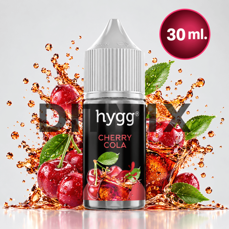 Hygg Aroma med cola og kirseb�r - St�rrelse p� 30 ml.