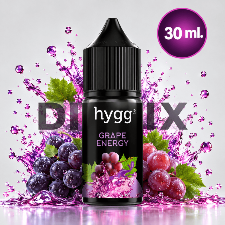 Hygg Aroma med Grape - Vindrue - St�rrelse p� 30 ml.