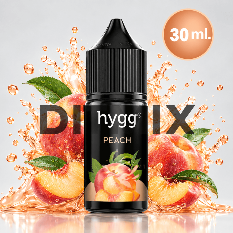 Hygg Aroma med fersken - St�rrelse p� 30 ml.