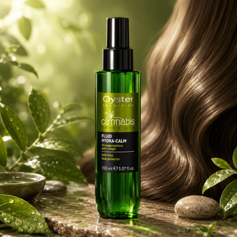 Oyster Cosmetics Leave - in conditoner. Fra h�rserien Cannabis Green Lab. Indeholder 150 ml.